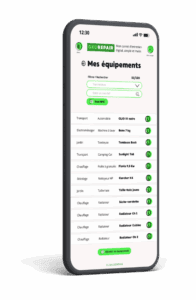 Carnet d'entretien digital pour professionnels